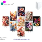 Wall Decor 9 pcs Most Unique Combo Wallmate set for Home Decoration.
