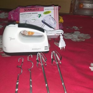 Scarlet electric super hand mixer egg bitter